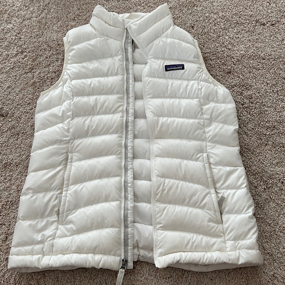 White Patagonia Vest